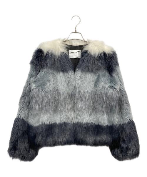 中古・古着通販】ZARA (ザラ) フェイクファーブルゾン オレンジ サイズ