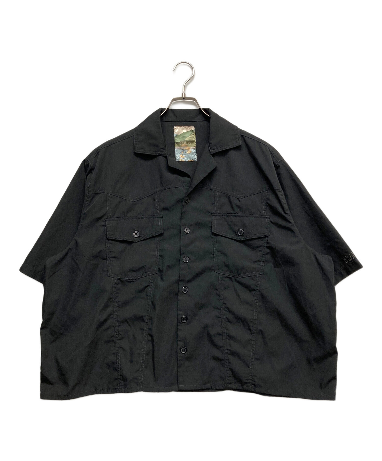 BALLSY.BROTHERS スタッズシャツ 中古・古着通販】b.ballsy (ボールジーブラザーズ) オープンカラー