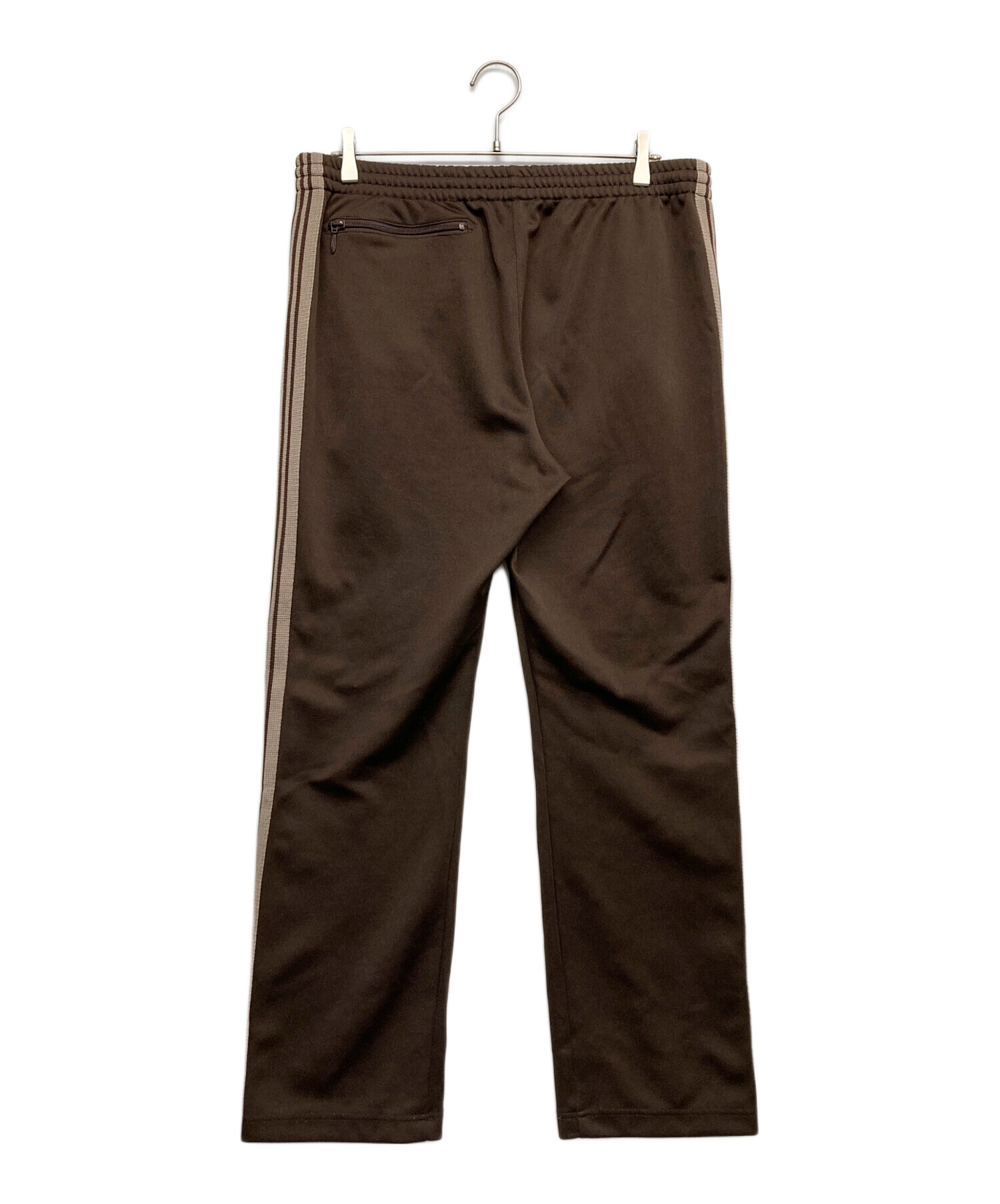 needles トラックパンツ プラックxブラウン L 03サイズ 中古・古着通販】Needles (ニードルズ) Track Pant ブラウン