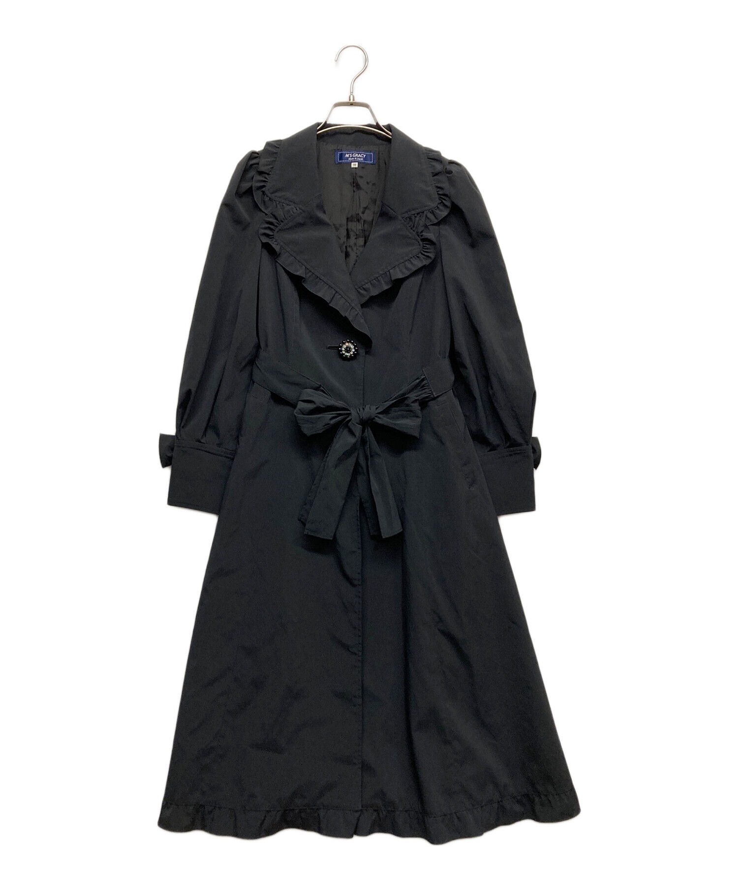 M'S GRACY エムズグレーシーフリルテーラードドレスコート219102-2 中古・古着通販】M'S GRACY (エムズグレイシー) リル付きテーラード