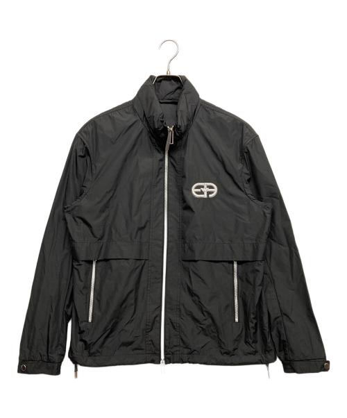 【エンポリオアルマーニ】極美品定価230,000円千鳥格子春物ジャケット52 w300_5HA.jpg