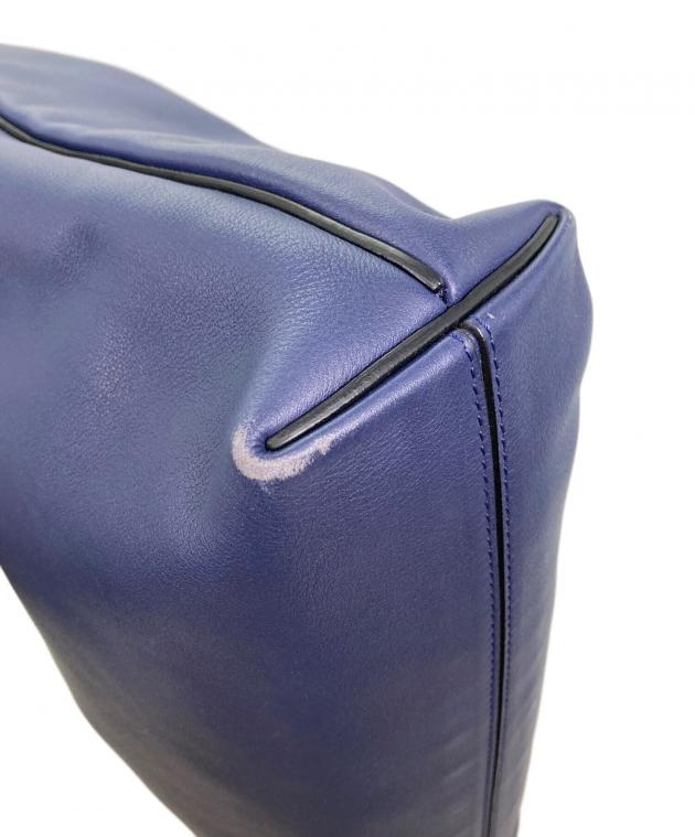 LOEWE ロエベ ショルダーバッグ  青 【古着】【中古】【送料無料】 中古・古着通販】LOEWE (ロエベ) パズルバッグ・ミニ ジブリ『ハウルの