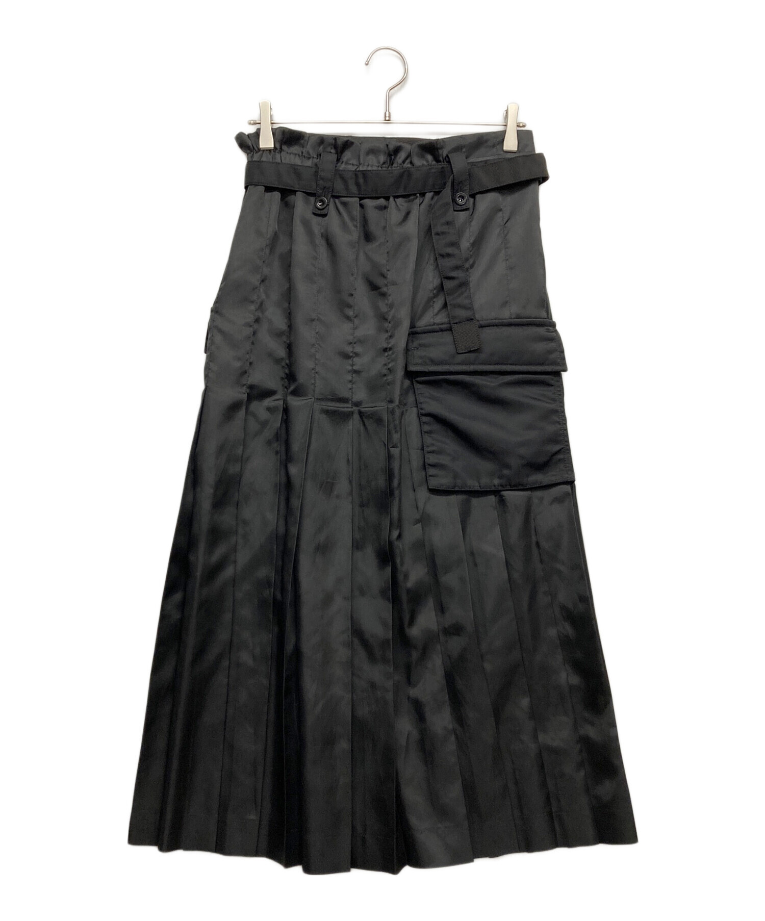 sacai プリーツスカート　2 中古・古着通販】sacai (サカイ) ナイロンツイルスカート プリーツ