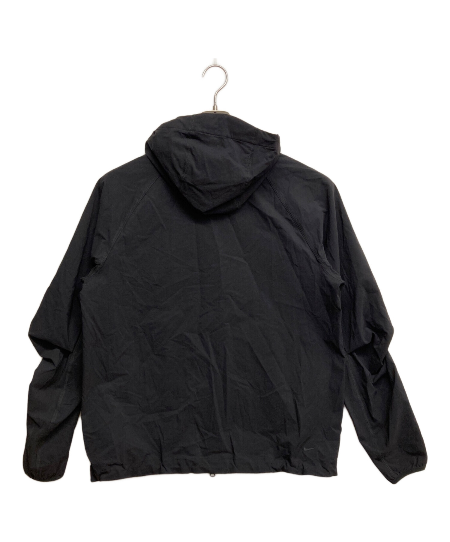 中古・古着通販】NIKE (ナイキ) ナイロンジャケット ブラック サイズ:S 