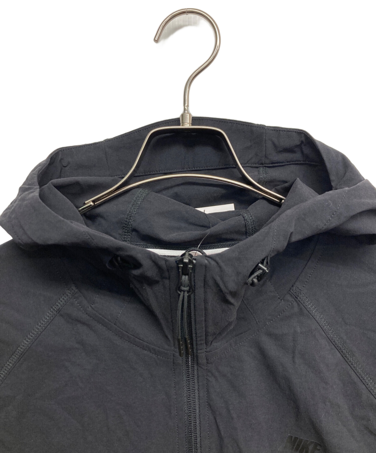 中古・古着通販】NIKE (ナイキ) ナイロンジャケット ブラック サイズ:S 