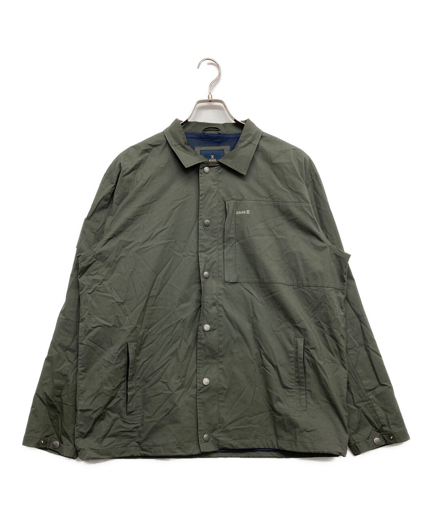 中古・古着通販】ROARK (ロアーク) FIREPROOF COACHES JACKET グリーン 
