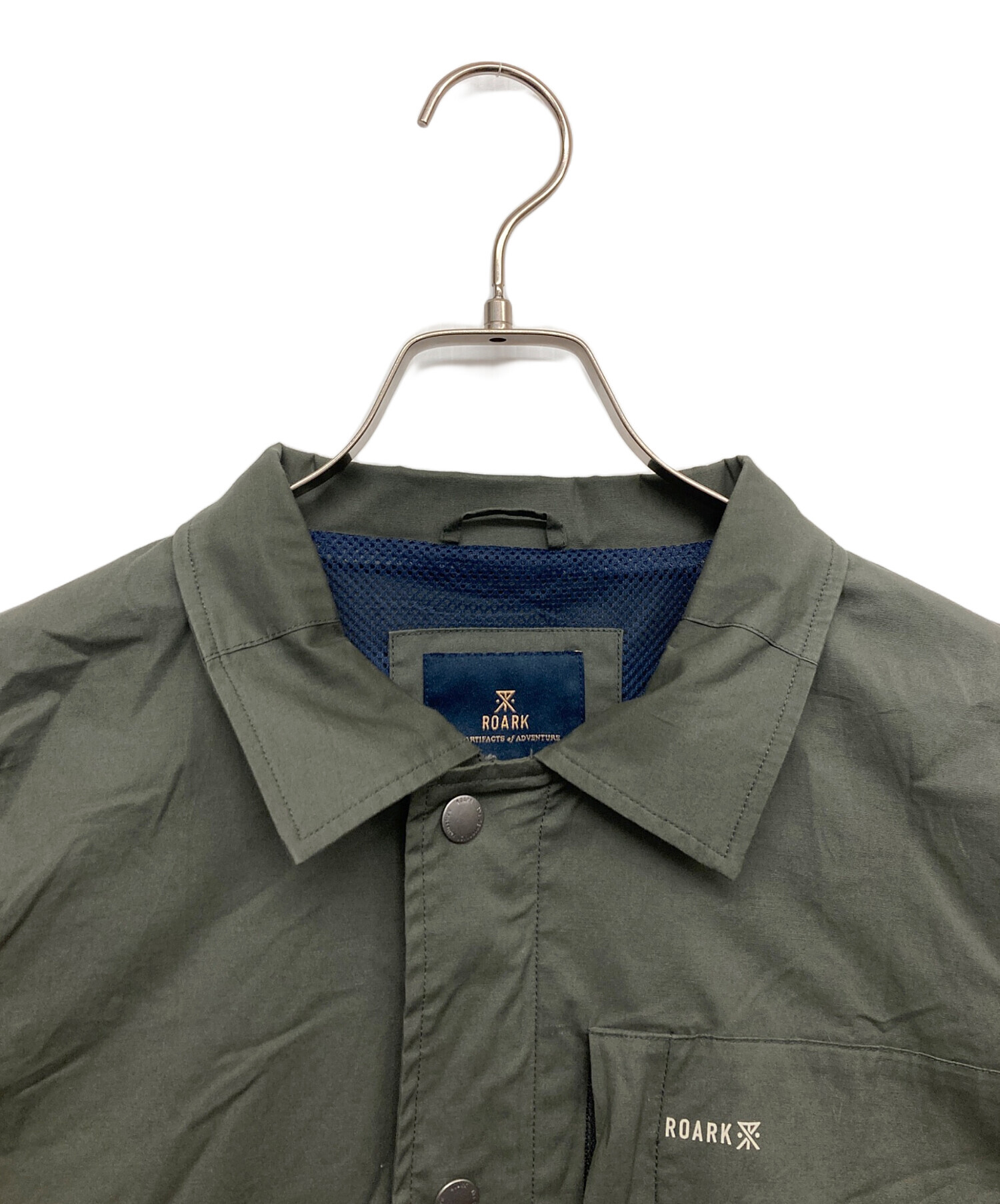 中古・古着通販】ROARK (ロアーク) FIREPROOF COACHES JACKET グリーン 