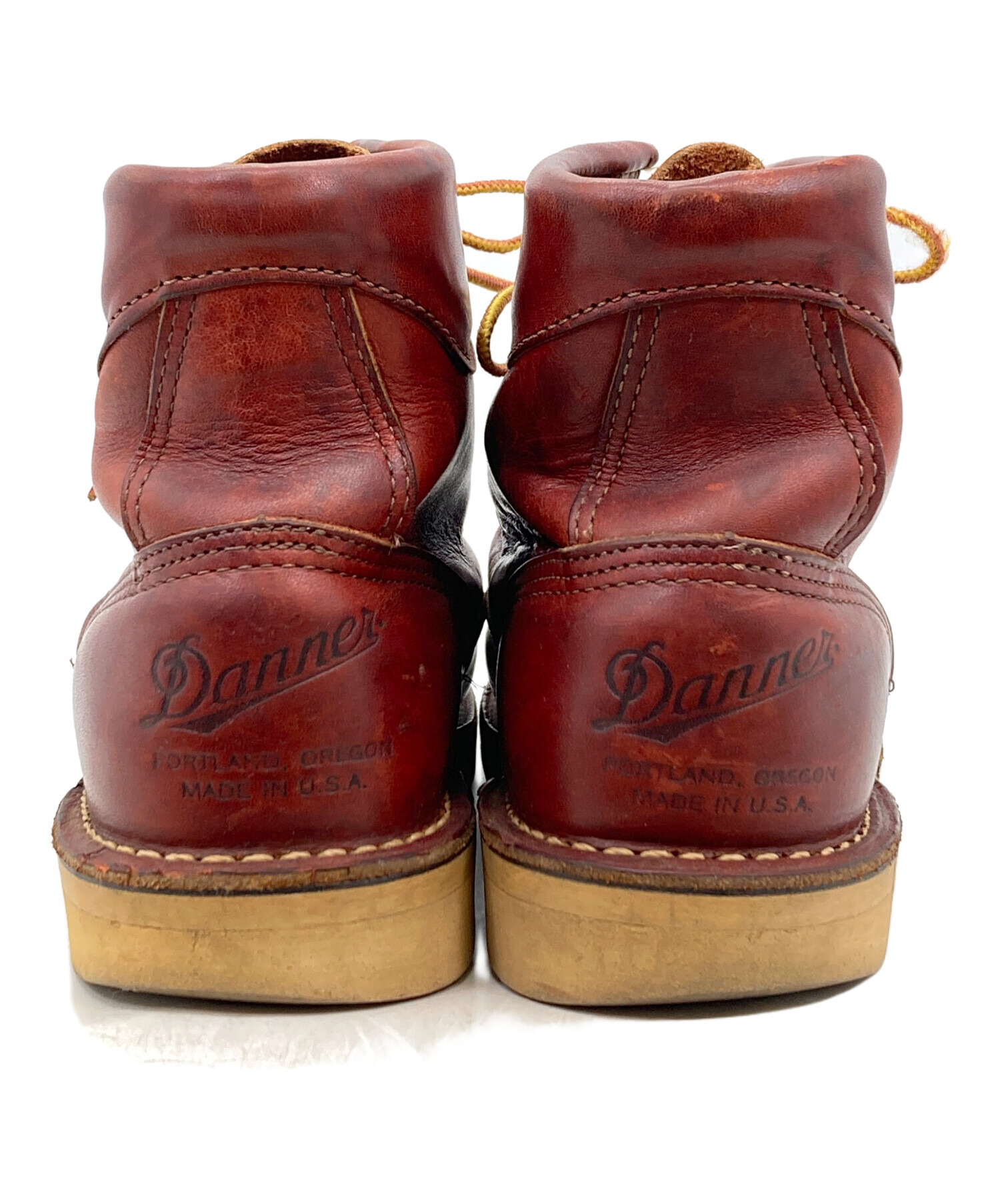 DANNERダナーフォアマン赤茶 U9D JP27㎝です 中古・古着通販】Danner (ダナー) フォアマン レッド サイズ:6 1/2