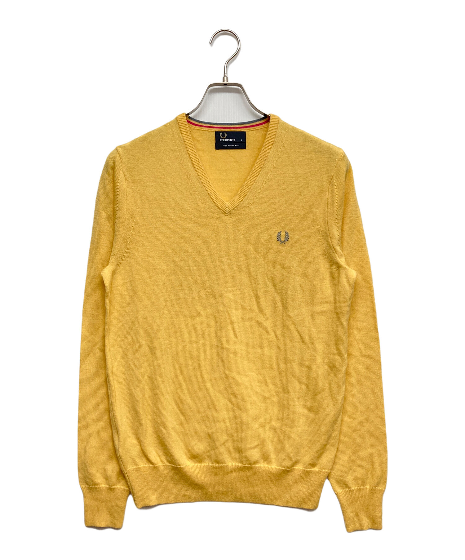 FRED HAYMAN フレッドヘイマン 273 ロデオドライブ 90's ヴィンテージ スウェット クルーネック イエロー 美品 中古 4b001945 FRED HAYMAN フレッドヘイマン 273 ロデオドライブ 90´s ヴィンテージ