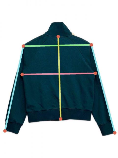 中古・古着通販】SATUR (セター) トラックジャケット グリーン サイズ