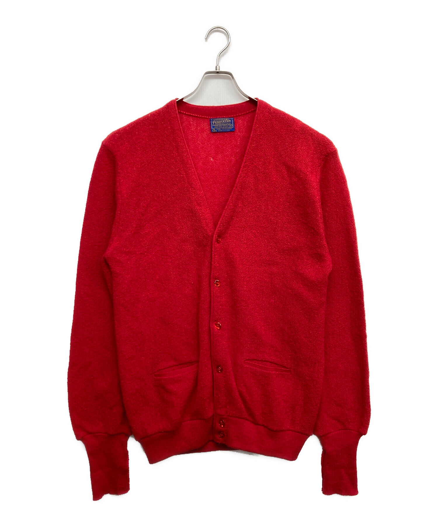 中古・古着通販】PENDLETON (ペンドルトン) 70sカーディガン レッド