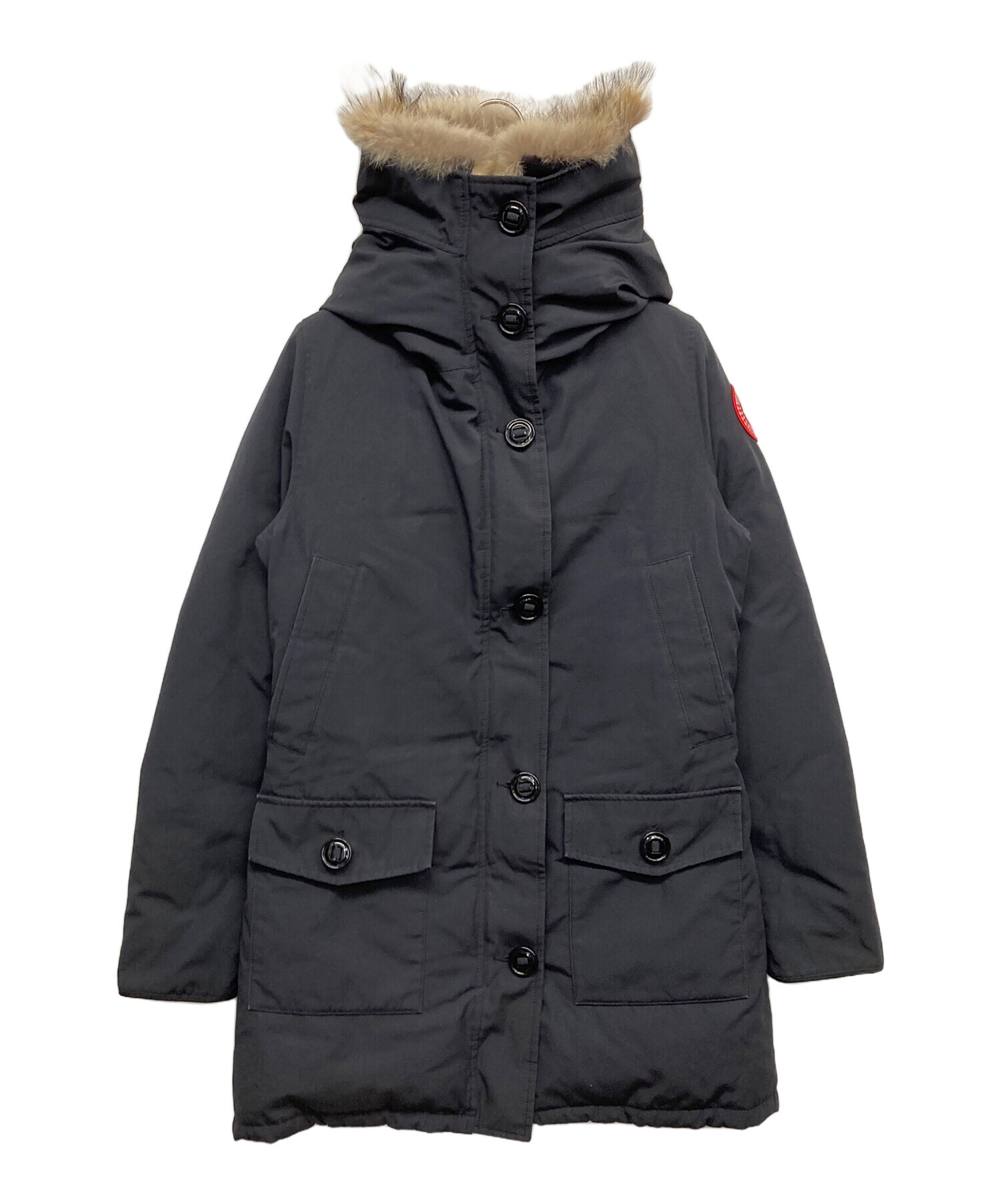中古・古着通販】CANADA GOOSE (カナダグース) BRONTE PARKA ブラック