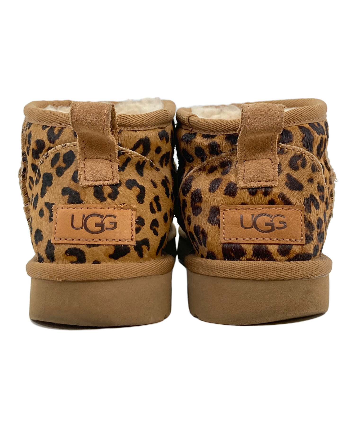 中古・古着通販】UGG (アグ) Wクラシックウルトラミニレオパードブーツ