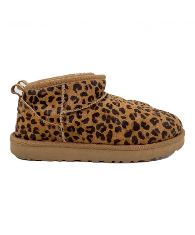 中古・古着通販】UGG (アグ) Wクラシックウルトラミニレオパードブーツ