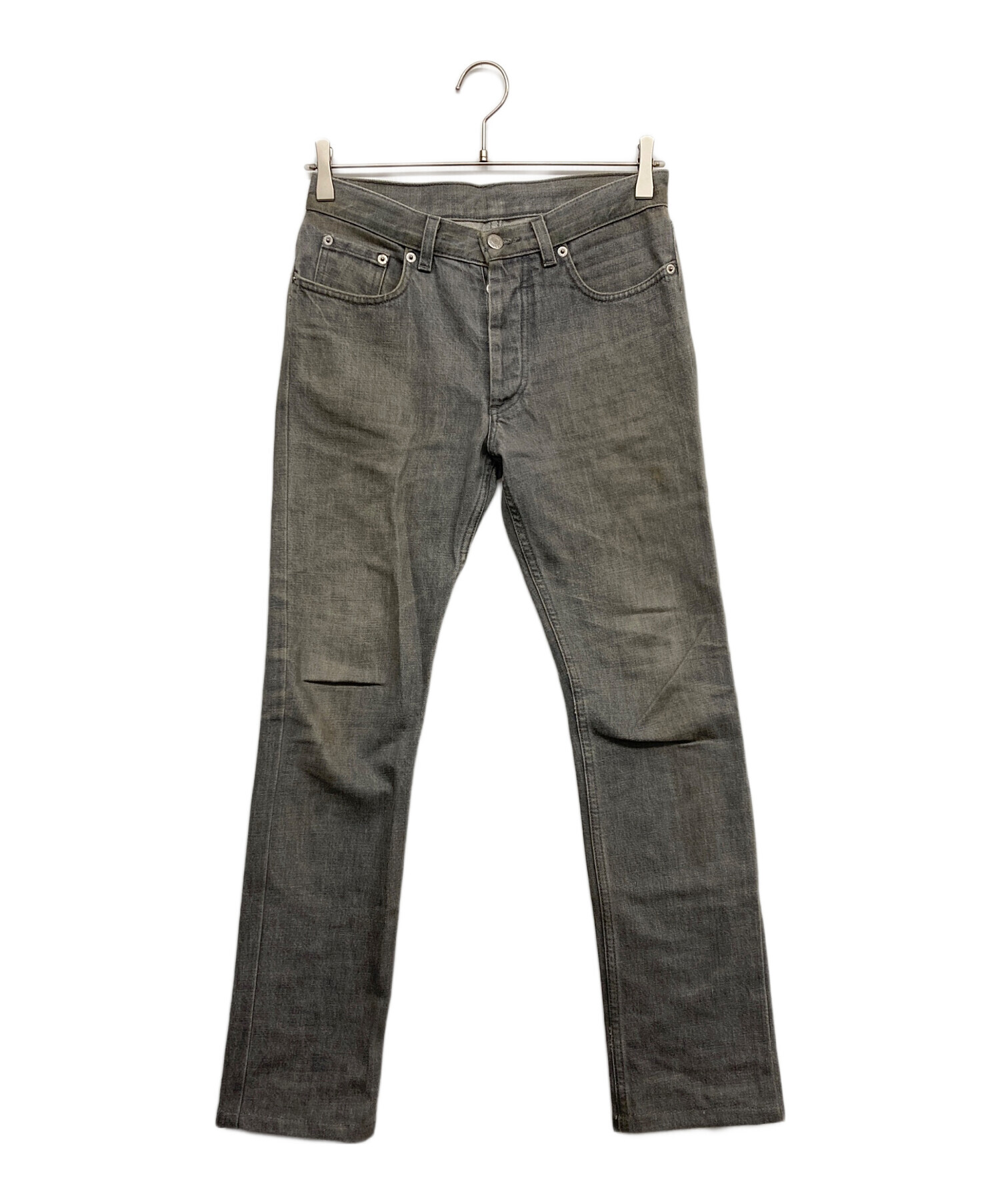 中古・古着通販】HELMUT LANG (ヘルムートラング) デニムパンツ グレー