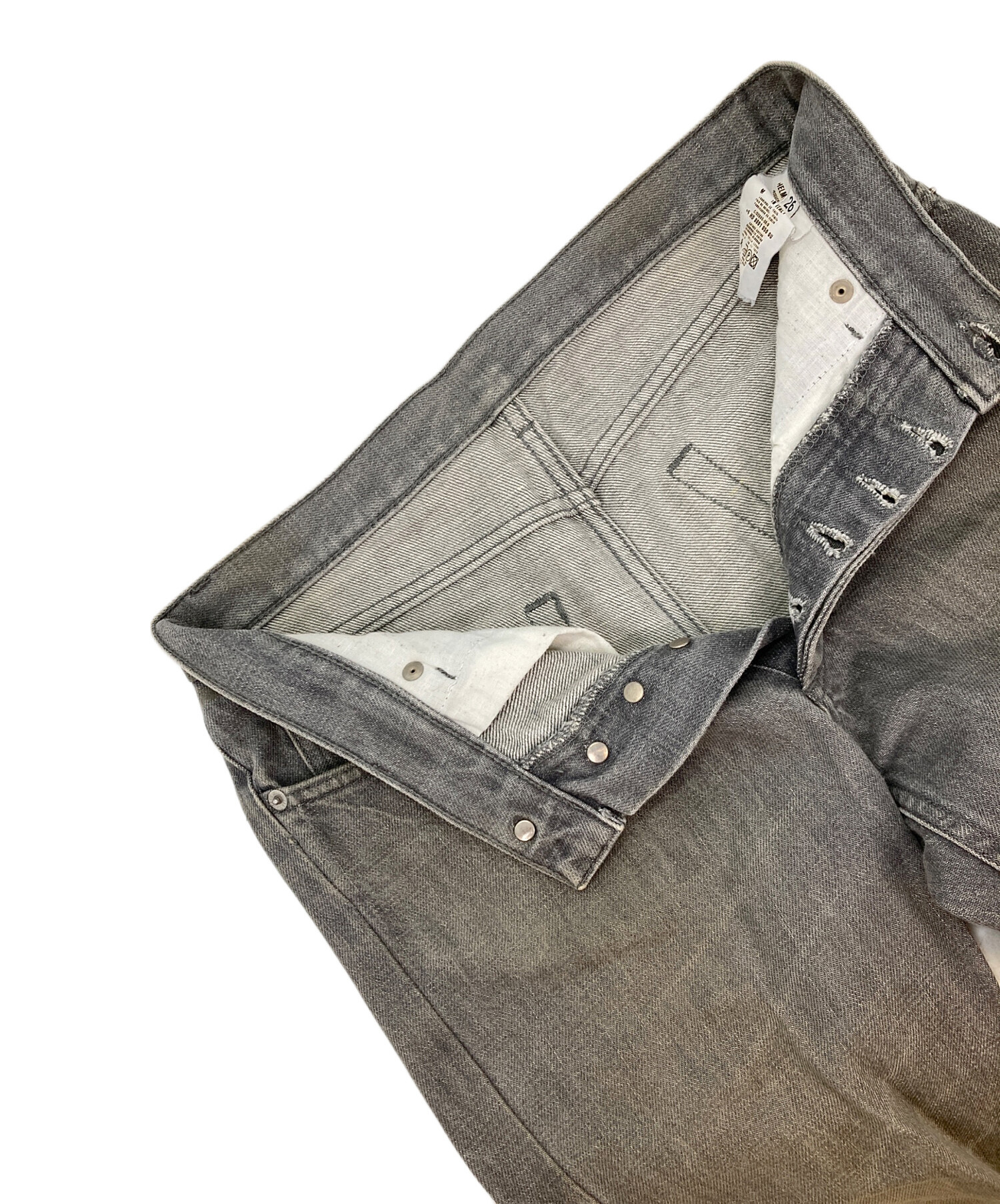 中古・古着通販】HELMUT LANG (ヘルムートラング) デニムパンツ グレー