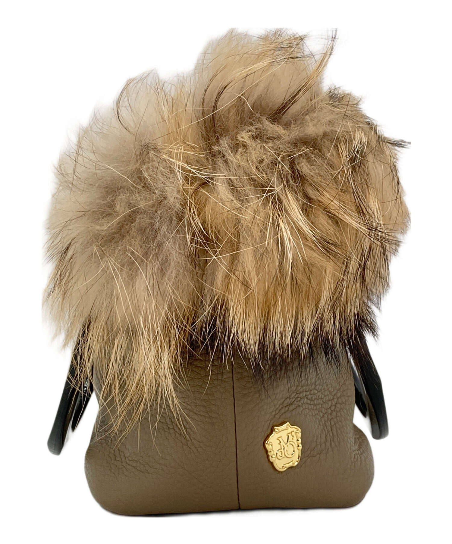 中古・古着通販】VIOLAd'ORO (ヴィオラドーロ) ファーハンドバッグ