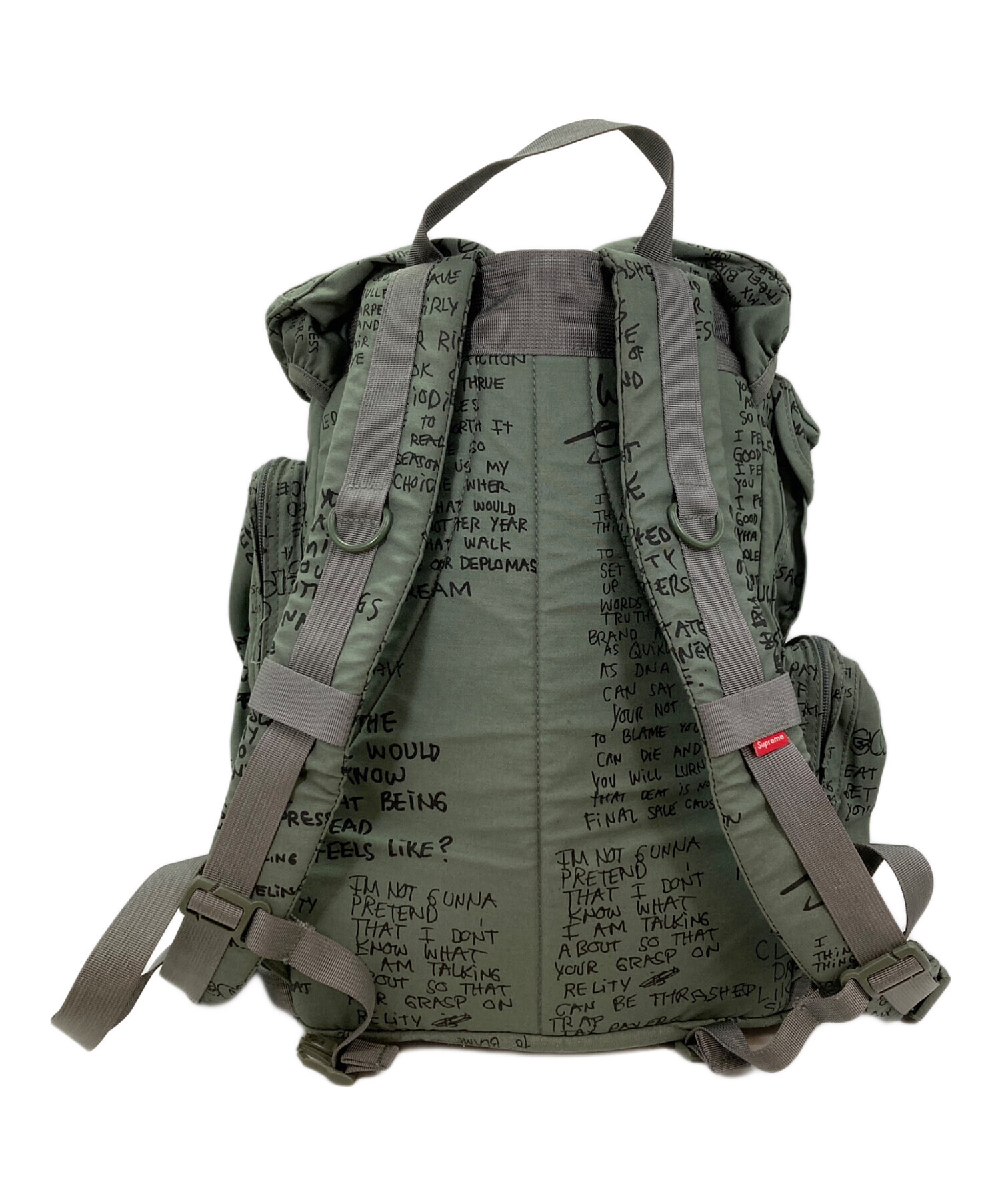Supreme バックパック（カーキ） Supreme Backpack (SS19) Olive Men's - SS19 - US