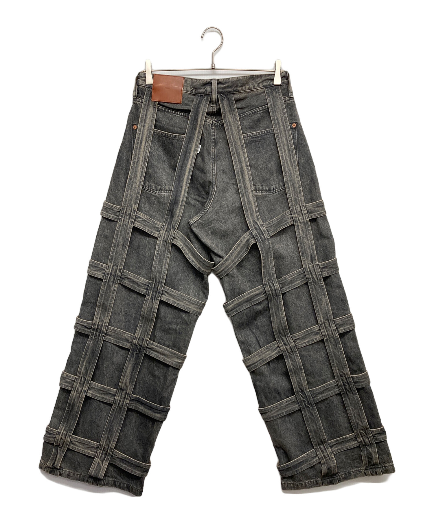 中古・古着通販】SUGARHILL (シュガーヒル) CAGED DENIM PANTS グレー 