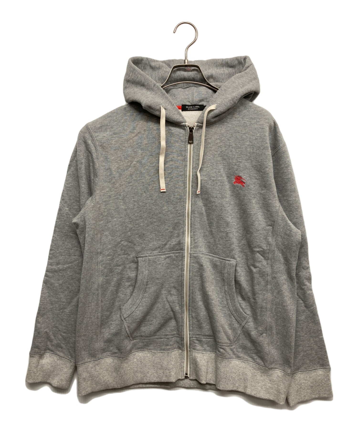 BURBERRY BLACK LABEL フード付きベストパーカー M 三陽商会