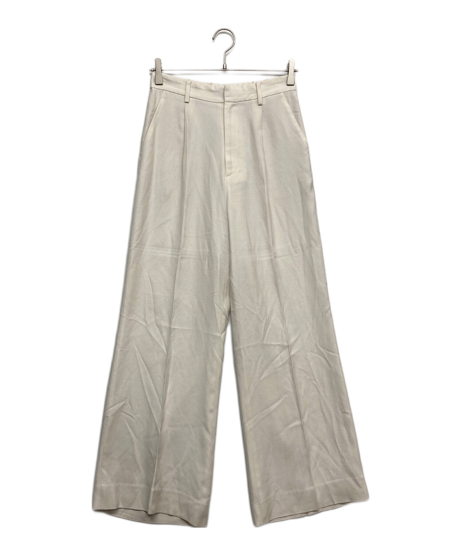 未使用 Plage 23年 ドライ タック ストレート パンツ プラージュ 新品 未使用 Plage 23年 ドライ タック ストレート パンツ プラージュ 新品