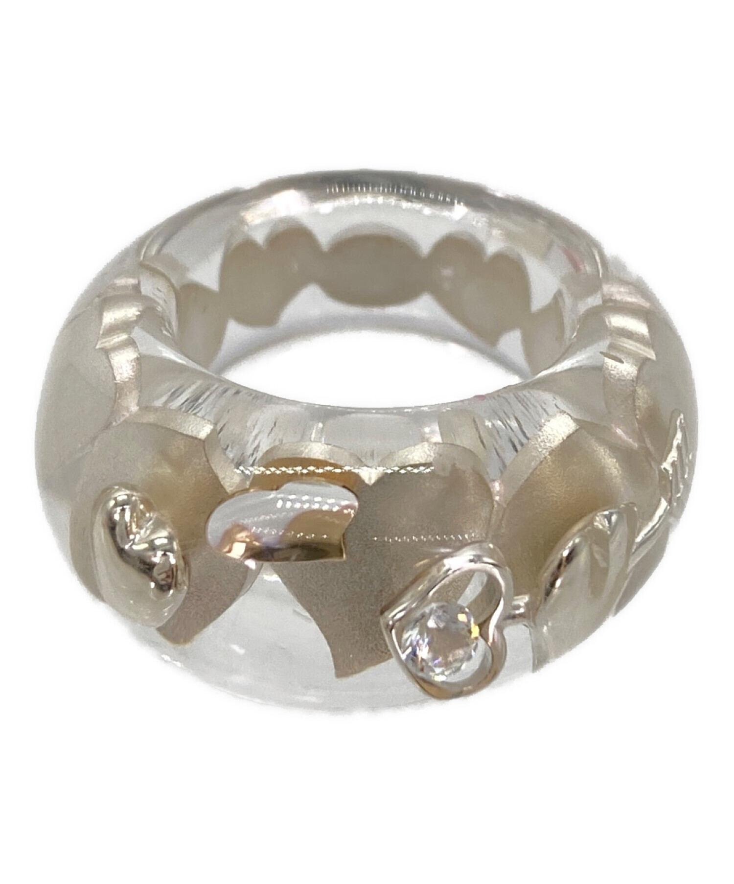 スタージュエリー　アクリルスターシルバーリング 中古・古着通販】STAR JEWELRY (スタージュエリー) アクリルリング