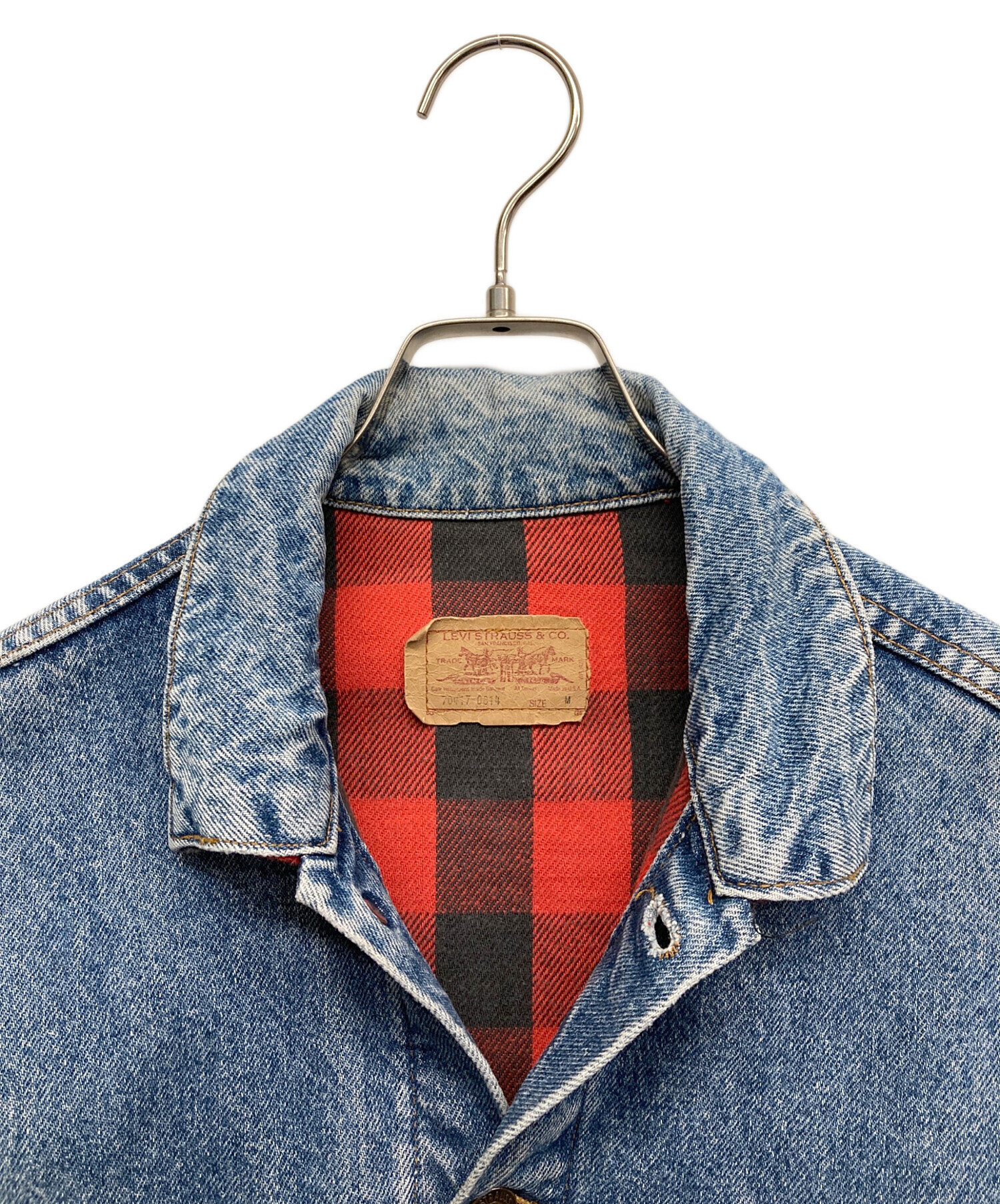 中古・古着通販】LEVI'S (リーバイス) 90s 70417裏ネルデニム