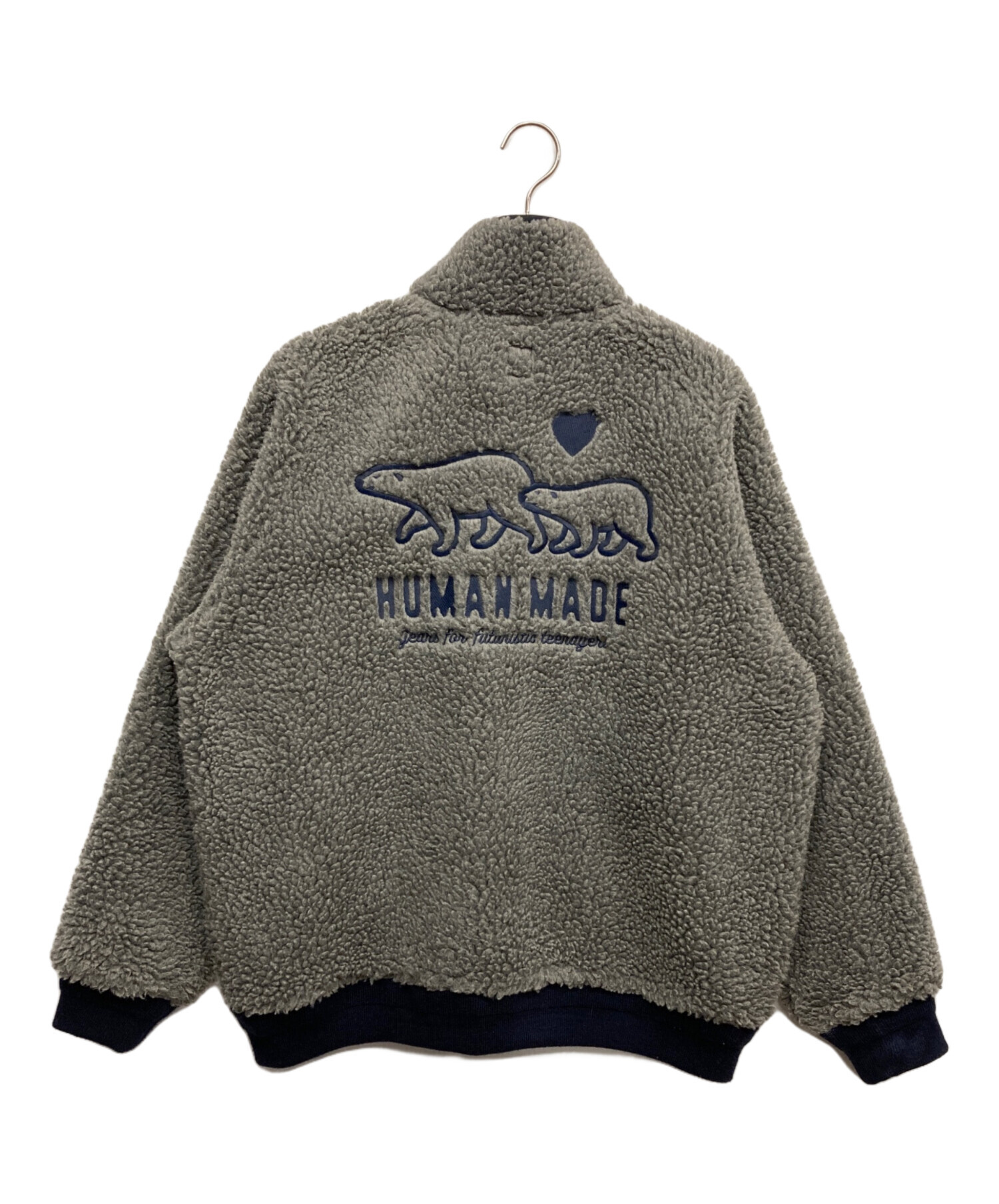 HUMANMADE ボアジャケット 中古・古着通販】HUMAN MADE (ヒューマンメイド) BOA FLEECE JACKET