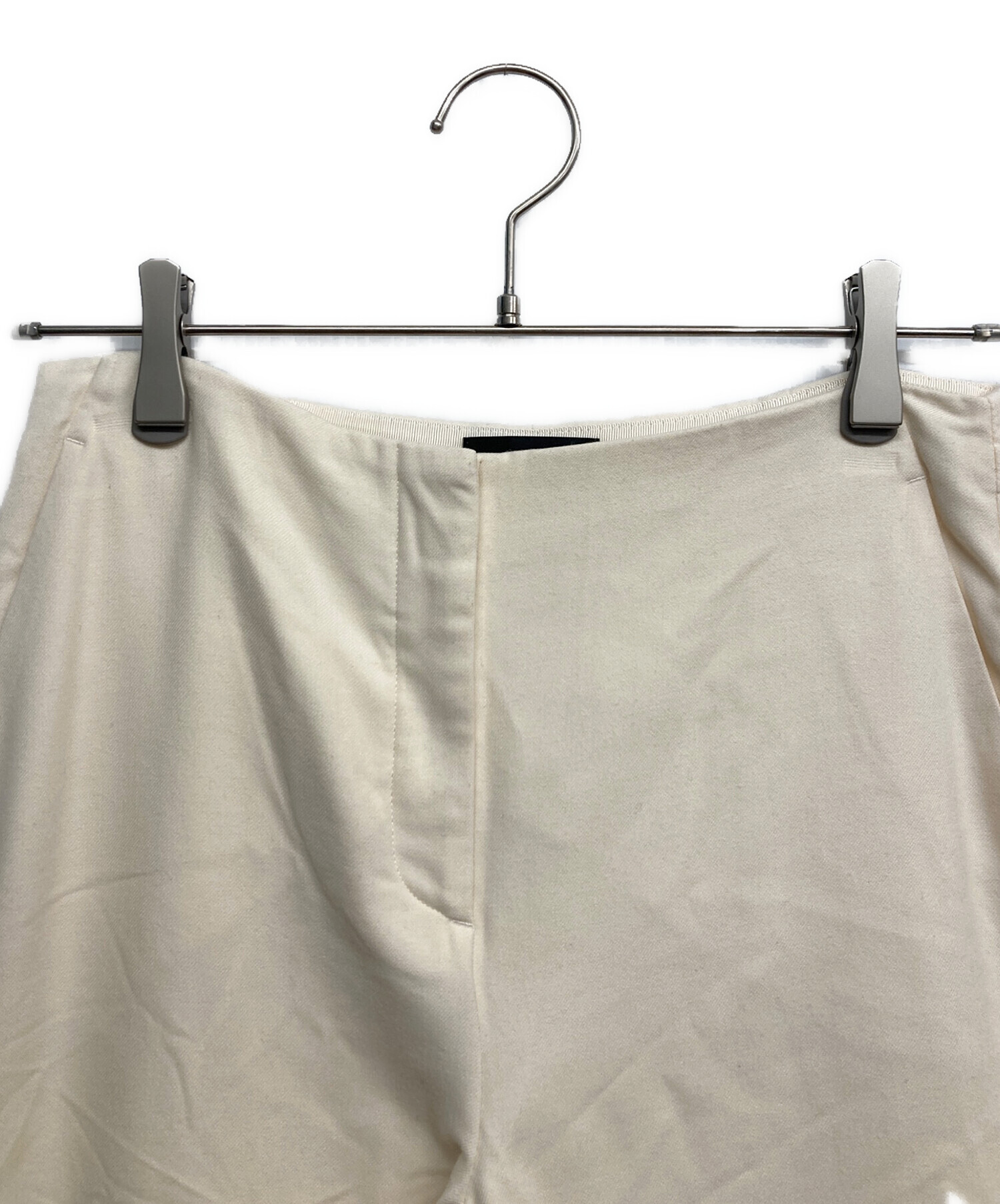 中古・古着通販】theory (セオリー) ワイドパンツ ホワイト｜ブランド