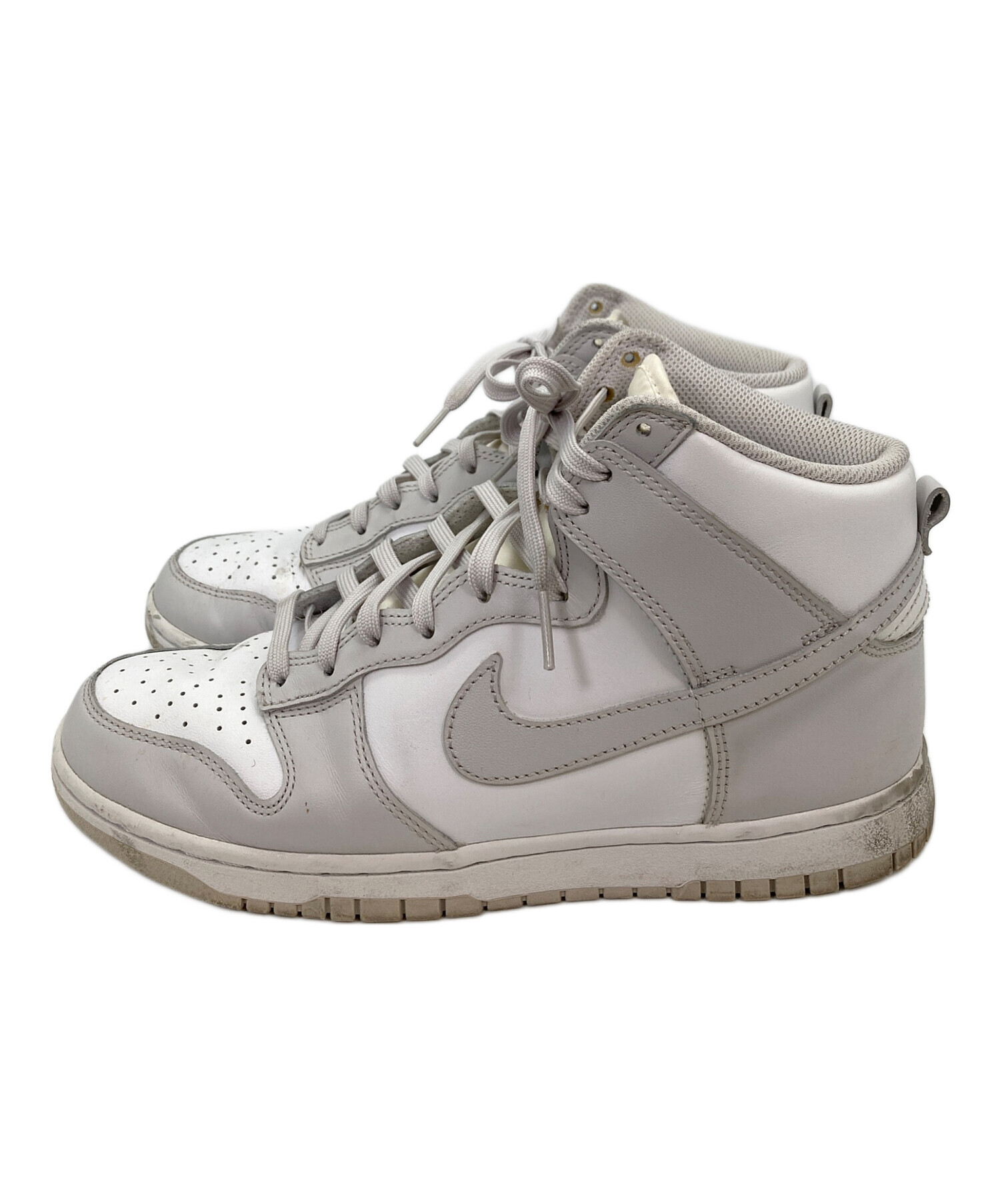 バストグレー nike ダンクハイ グレー 中古・古着通販 NIKE ナイキ
