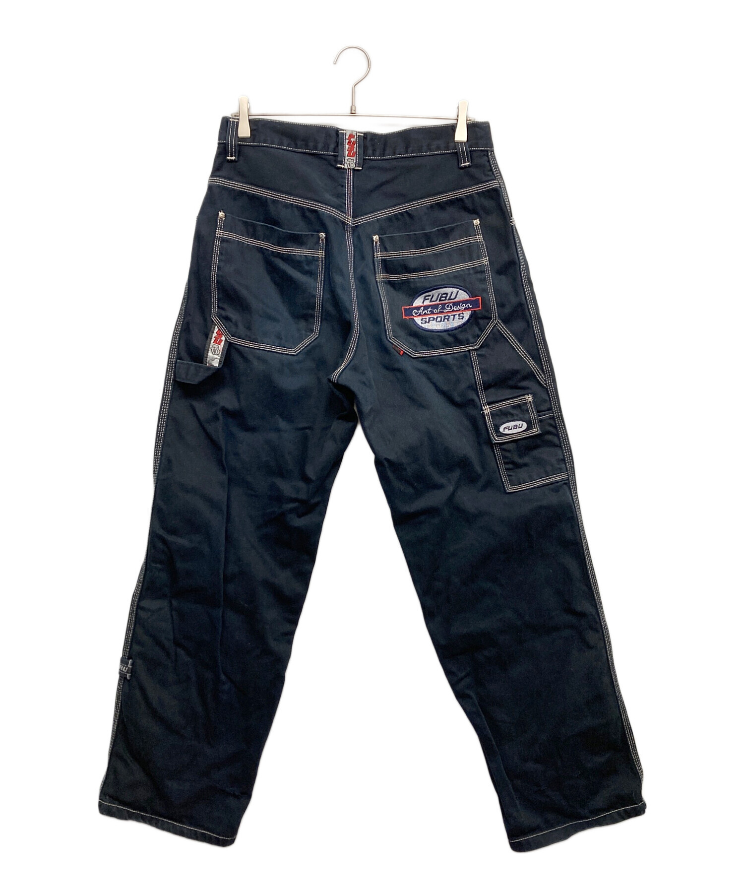 中古・古着通販】FUBU (フブ) ペインターパンツ ネイビー サイズ:33 