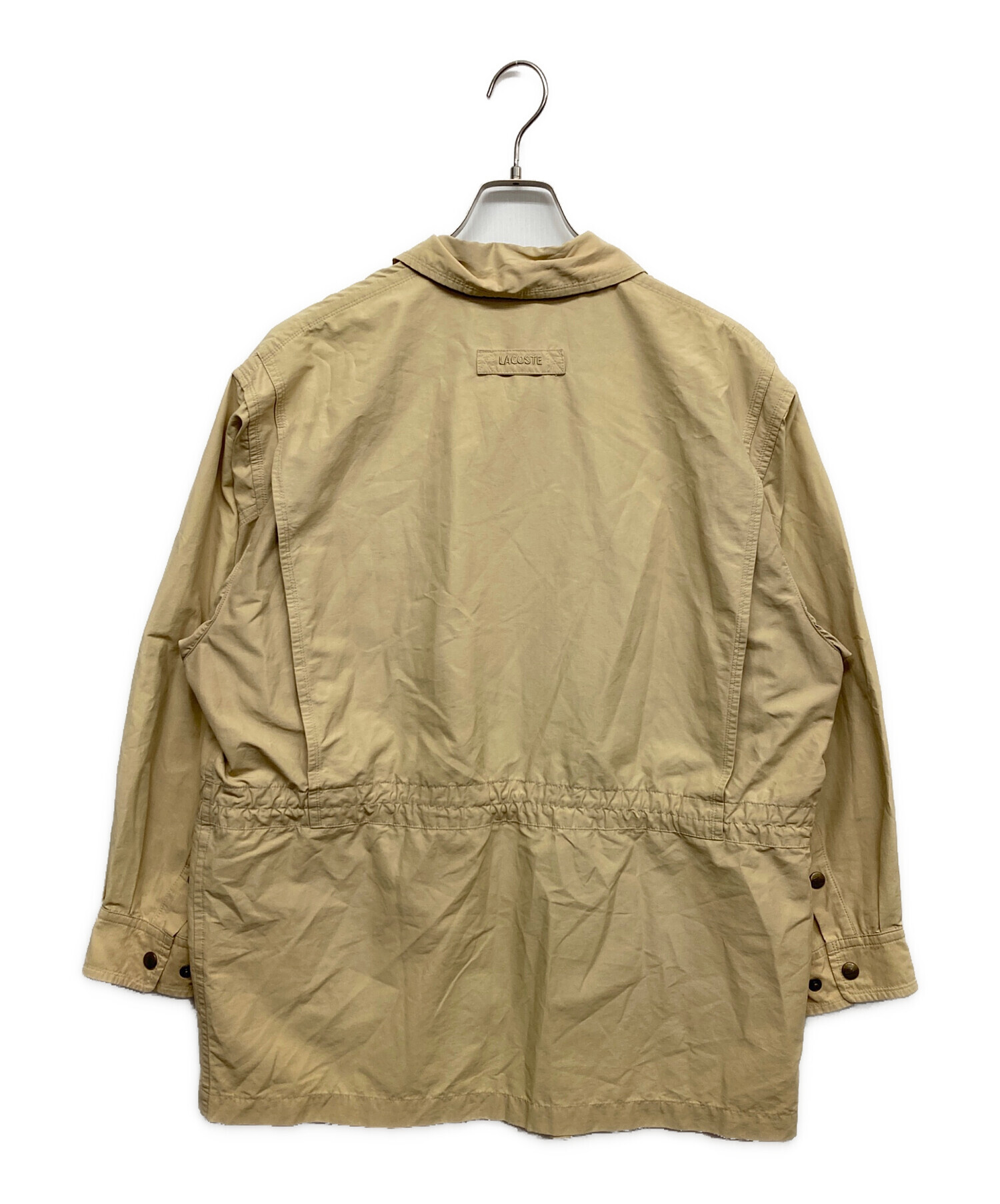 中古・古着通販】LACOSTE (ラコステ) ナイロンジャケット ベージュ 