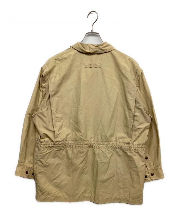 中古・古着通販】LACOSTE (ラコステ) ナイロンジャケット ベージュ