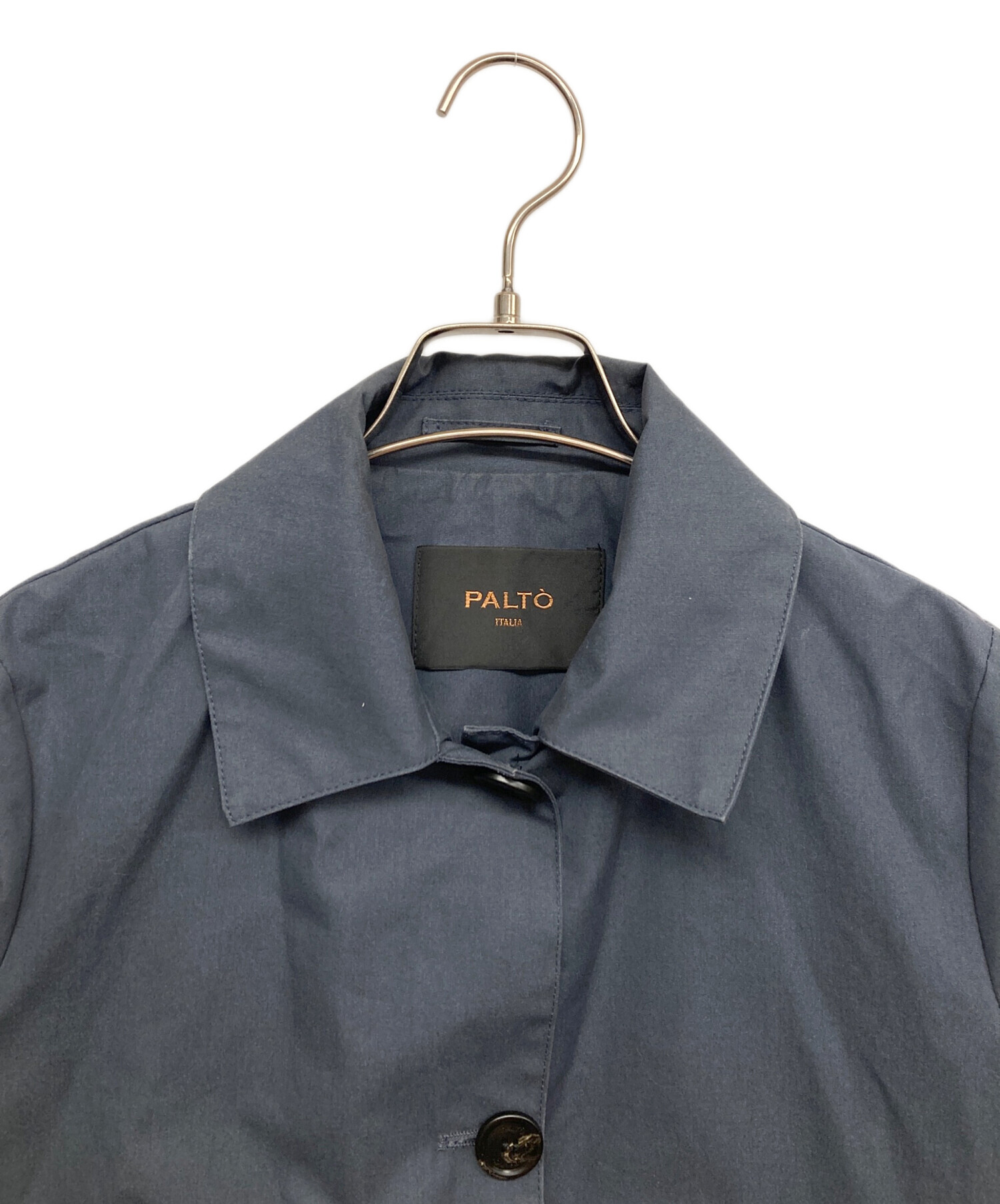 中古・古着通販】PALTO (パルト) ステンカラーコート グレー サイズ:40