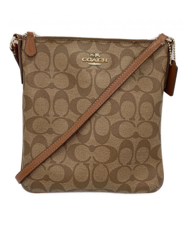 中古・古着通販】COACH (コーチ) シグネチャーショルダーバッグ