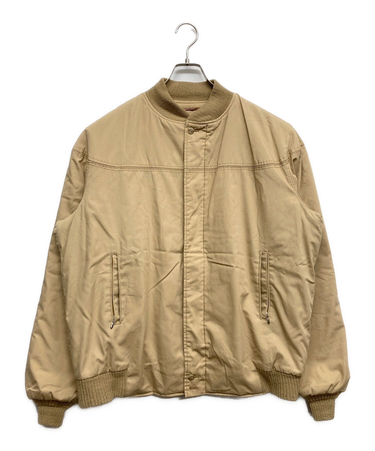 中古・古着通販】CATALINA (カタリナ) ダービージャケット ベージュ