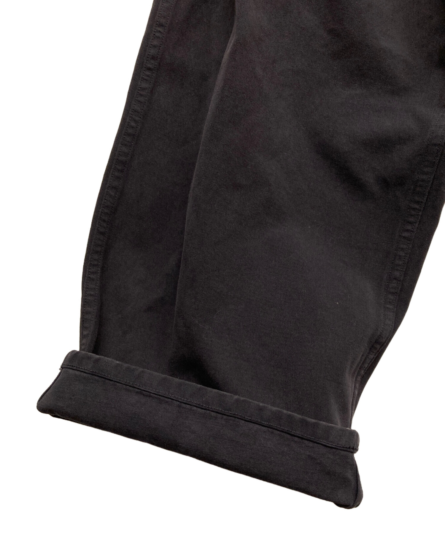 【22AW】COMOLI 製品染 ベルテッドパンツ サイズ3 ネイビー 完売品 COMOLI 製品染 ベルテッドパンツ | Less Higashikawa