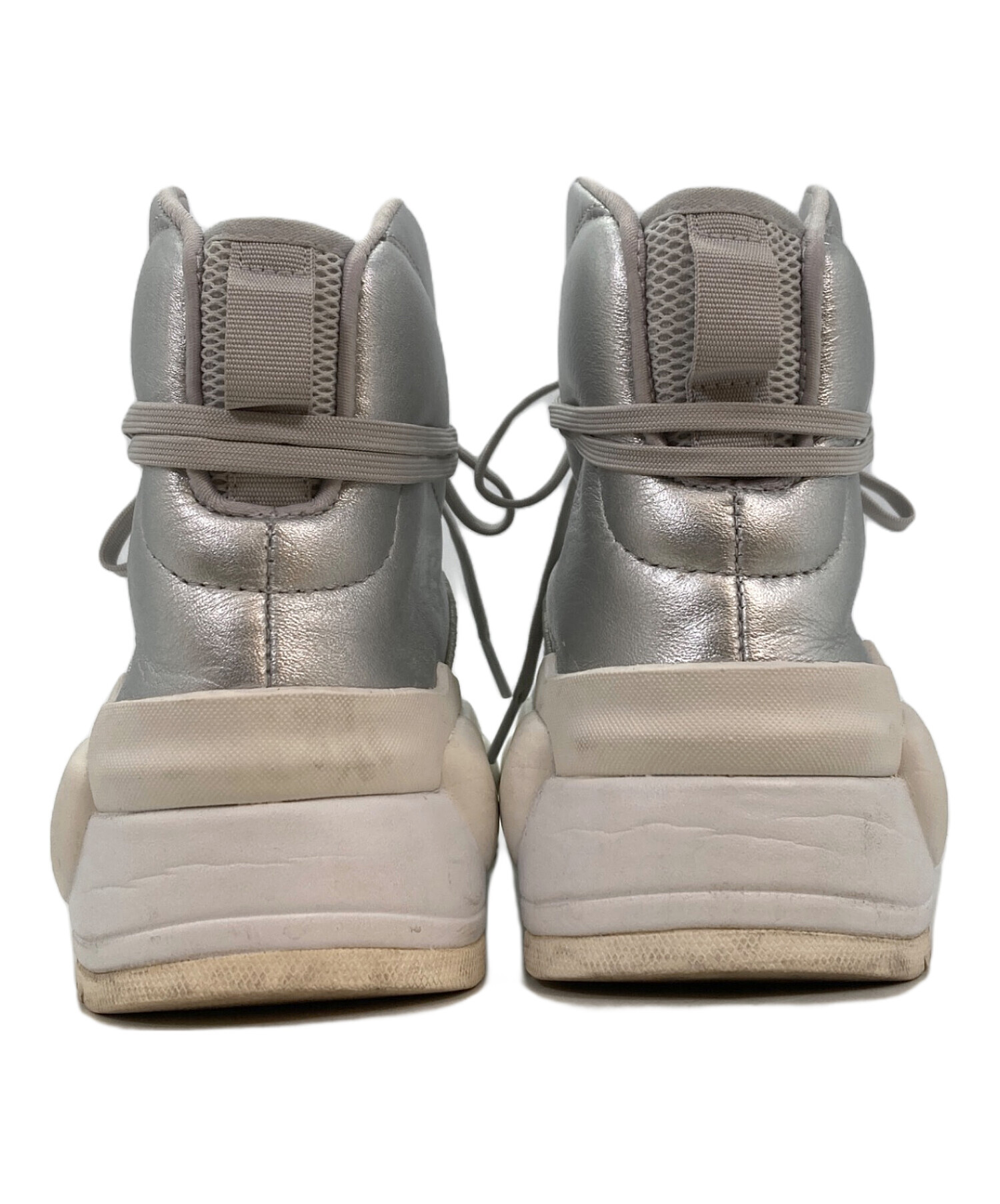 中古・古着通販】Y-3 (ワイスリー) HOKORIハイカットスニーカー グレー
