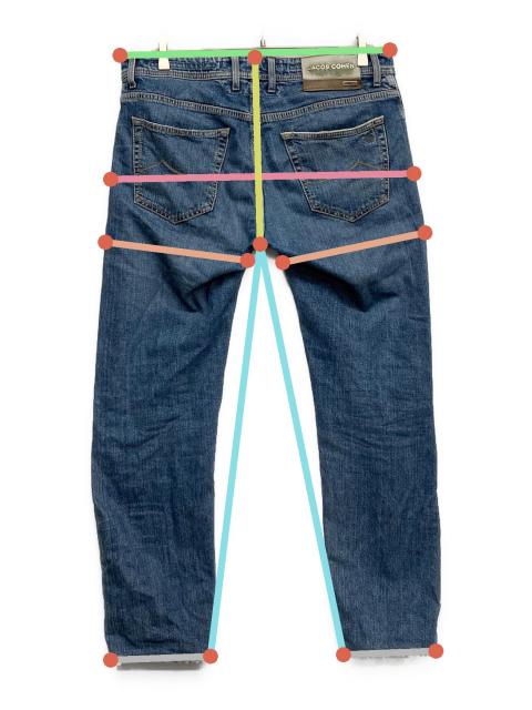 中古・古着通販】JACOB COHEN (ヤコブコーエン) NICK LTD ブルー