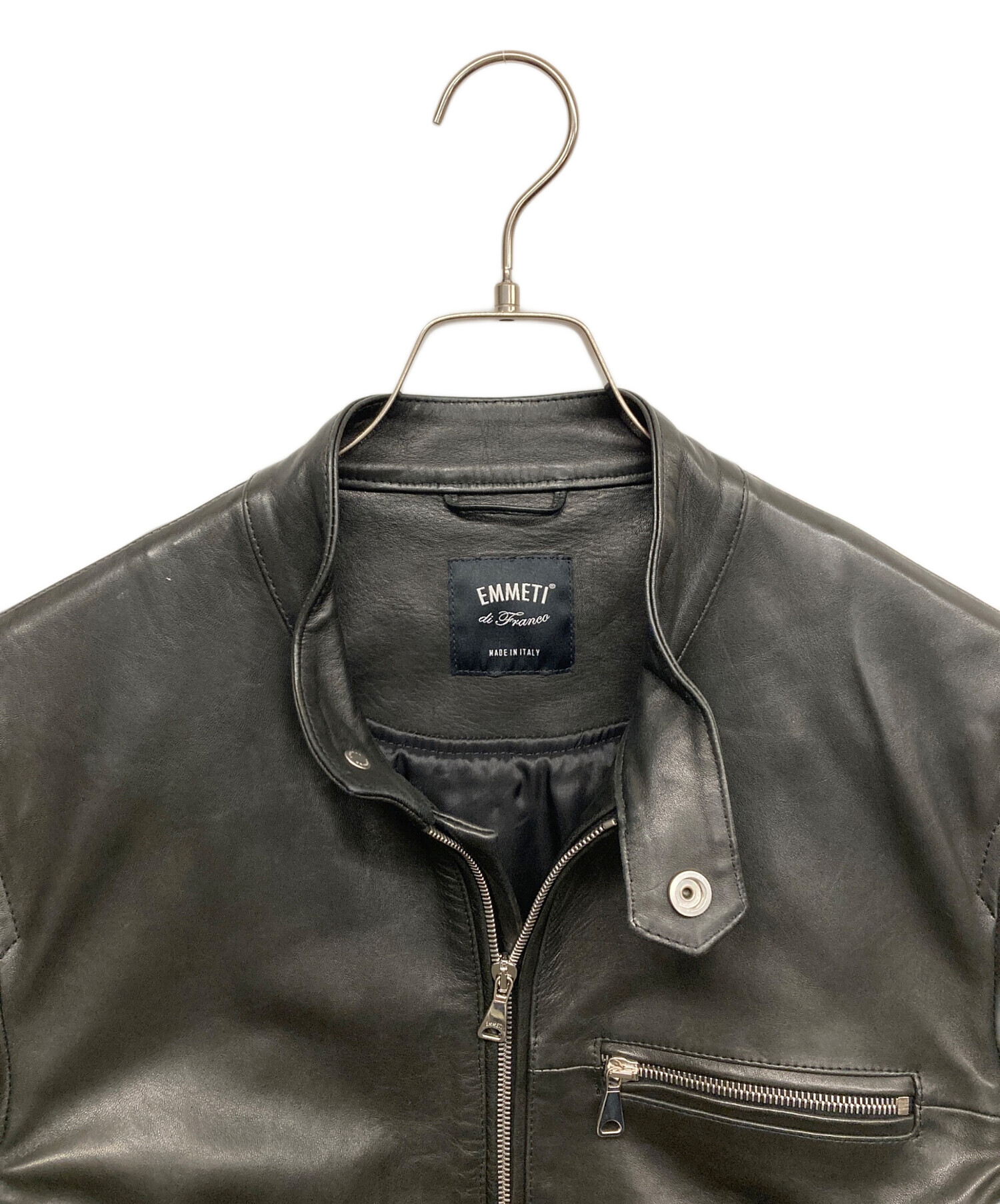 中古・古着通販】EMMETI (エンメティ) JURI ライダースジャケット