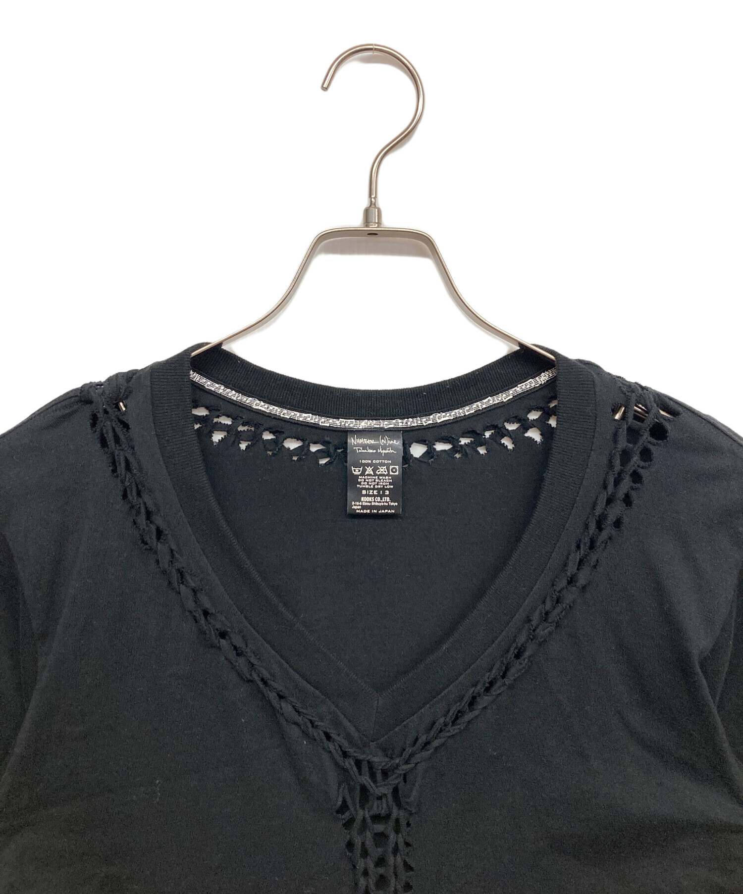 中古・古着通販】NUMBER (N)INE (ナンバーナイン) 編み込みデザイン 