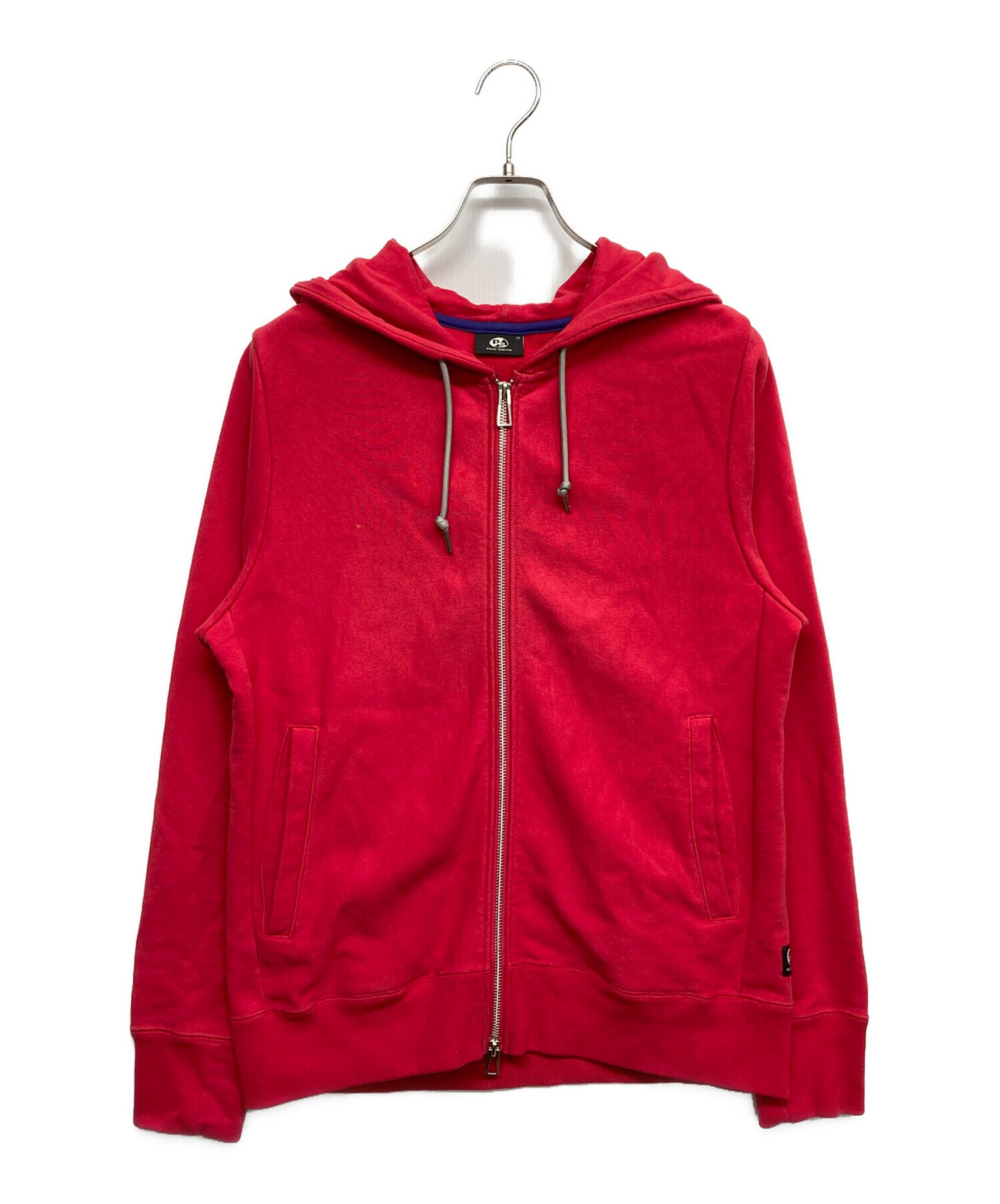 ポールスミス Paul Smith PAUL SMITH ナイロン パーカー 中古・古着通販】Paul Smith (ポールスミス) ジップパーカー レッド