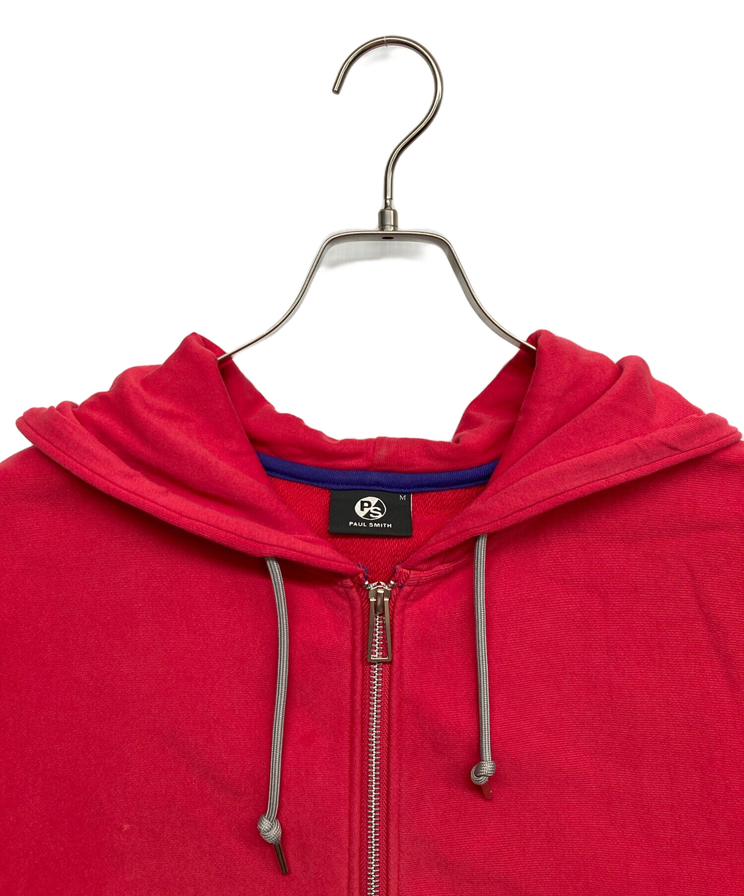 中古・古着通販】Paul Smith (ポールスミス) ジップパーカー レッド 