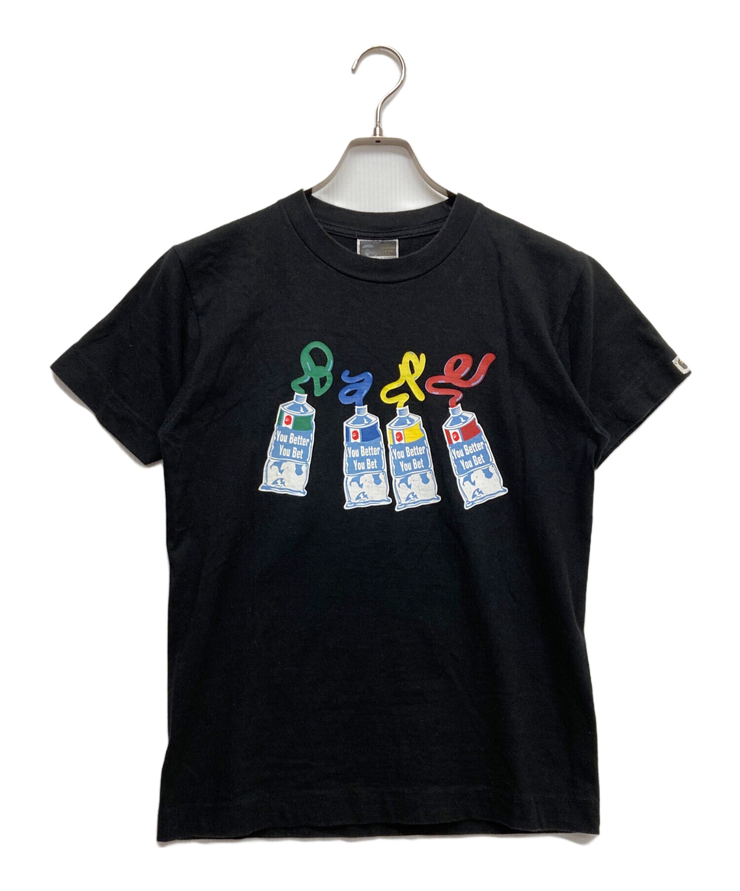 中古・古着通販】A BATHING APE (アベイシングエイプ) プリントTシャツ 