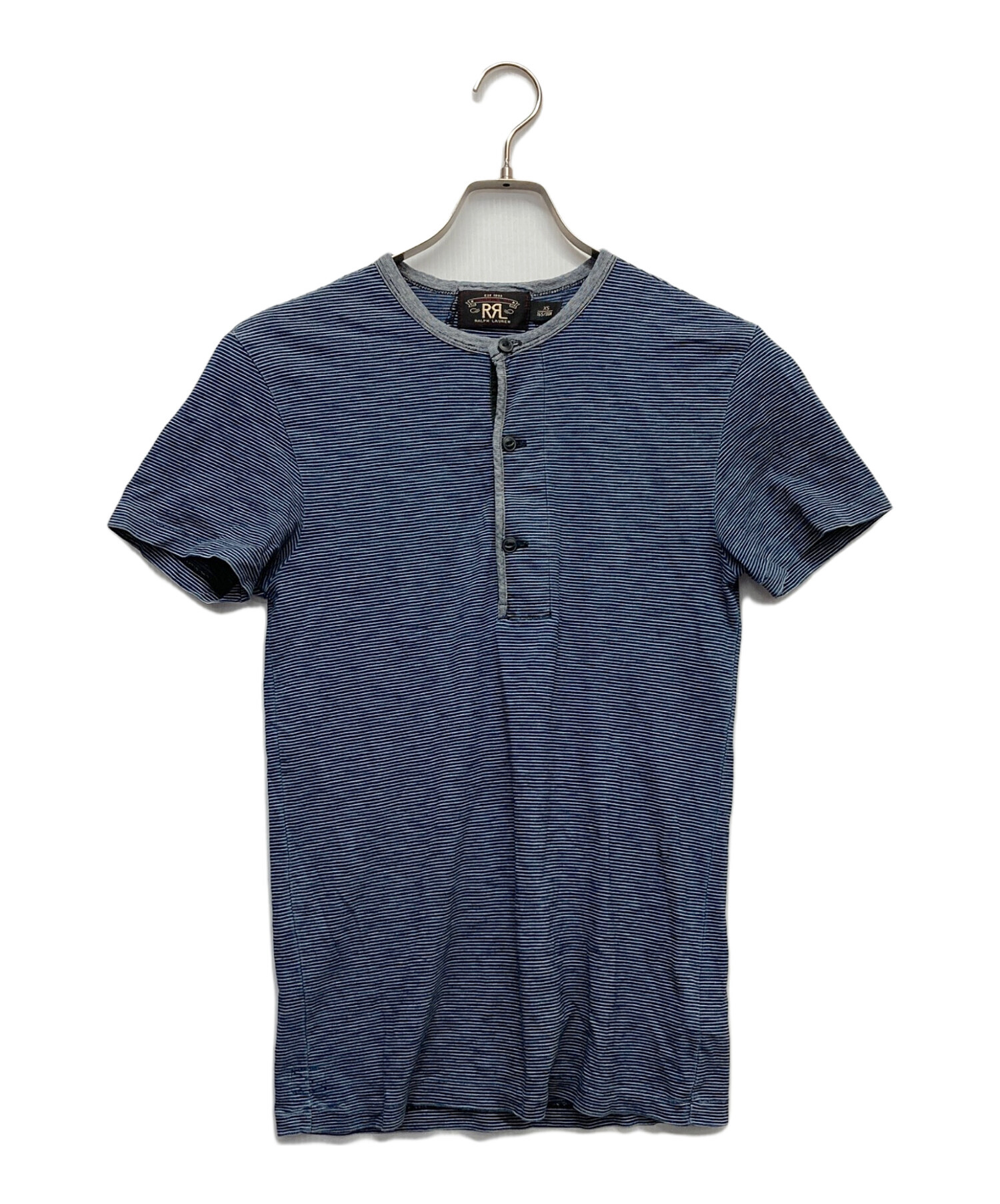 希少　ピックサイズ　 RRL DOUBLE RL ヘンリーネックTシャツ XL RRL ダブルアールエル グランメゾン東京 木村拓哉着用 HENLEY NECK