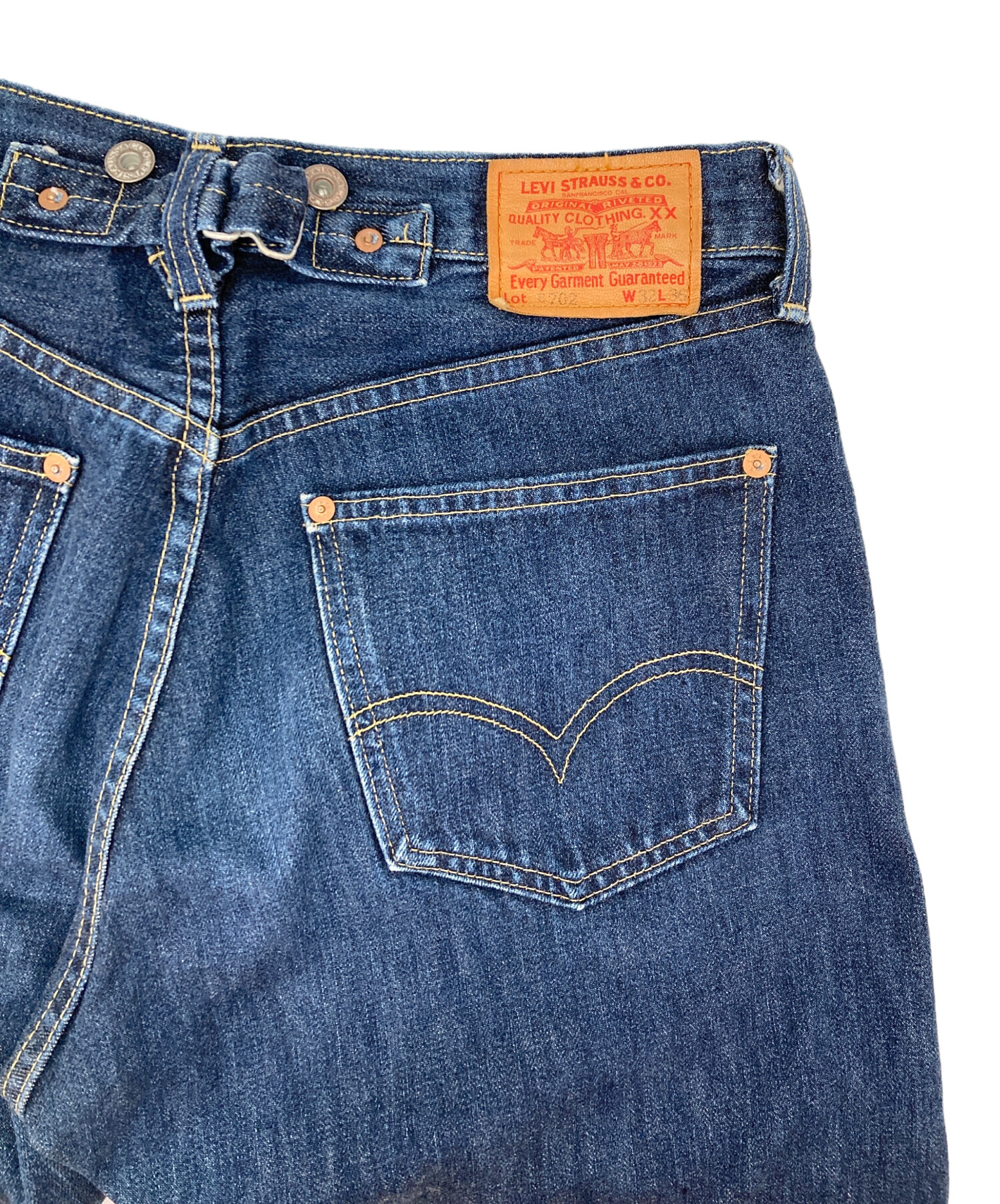 中古・古着通販】LEVI'S (リーバイス) 90s復刻S702XXデニムパンツ