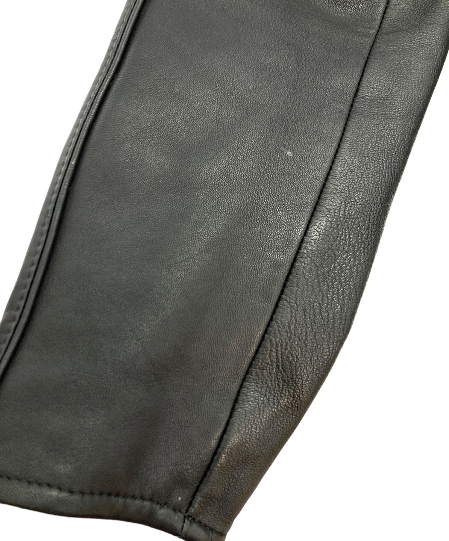 中古・古着通販】DIESEL (ディーゼル) ラムレザーシングルライダース