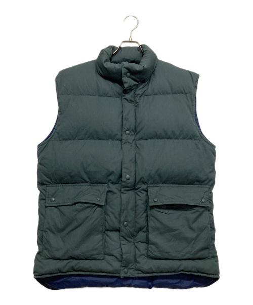 USED 60's Eddie Bauer エディーバウアー　ダウンベスト 古着 60s Eddie Bauer 「Bauer Down」 サイドリブ ガゼット レイヤード