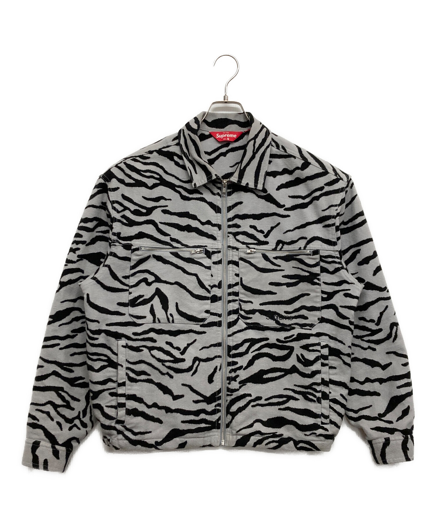 中古・古着通販】SUPREME (シュプリーム) Moleskin Work Jacket Zebra