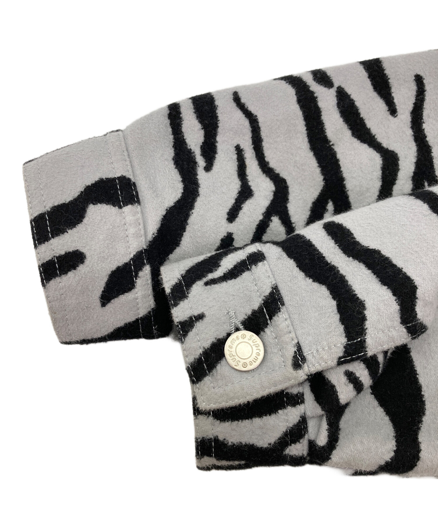 中古・古着通販】SUPREME (シュプリーム) Moleskin Work Jacket Zebra